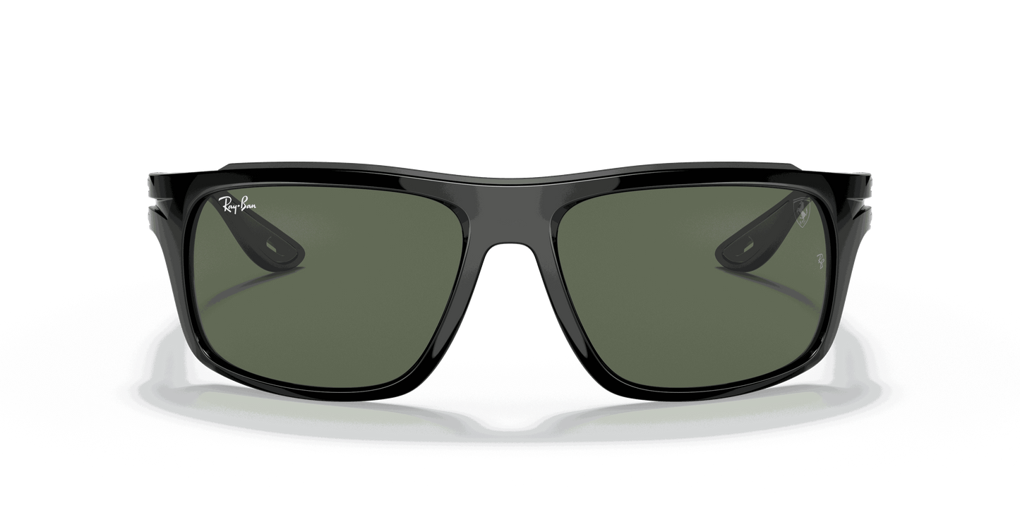 [G-15 Green Lenses, Polished Black Frame]