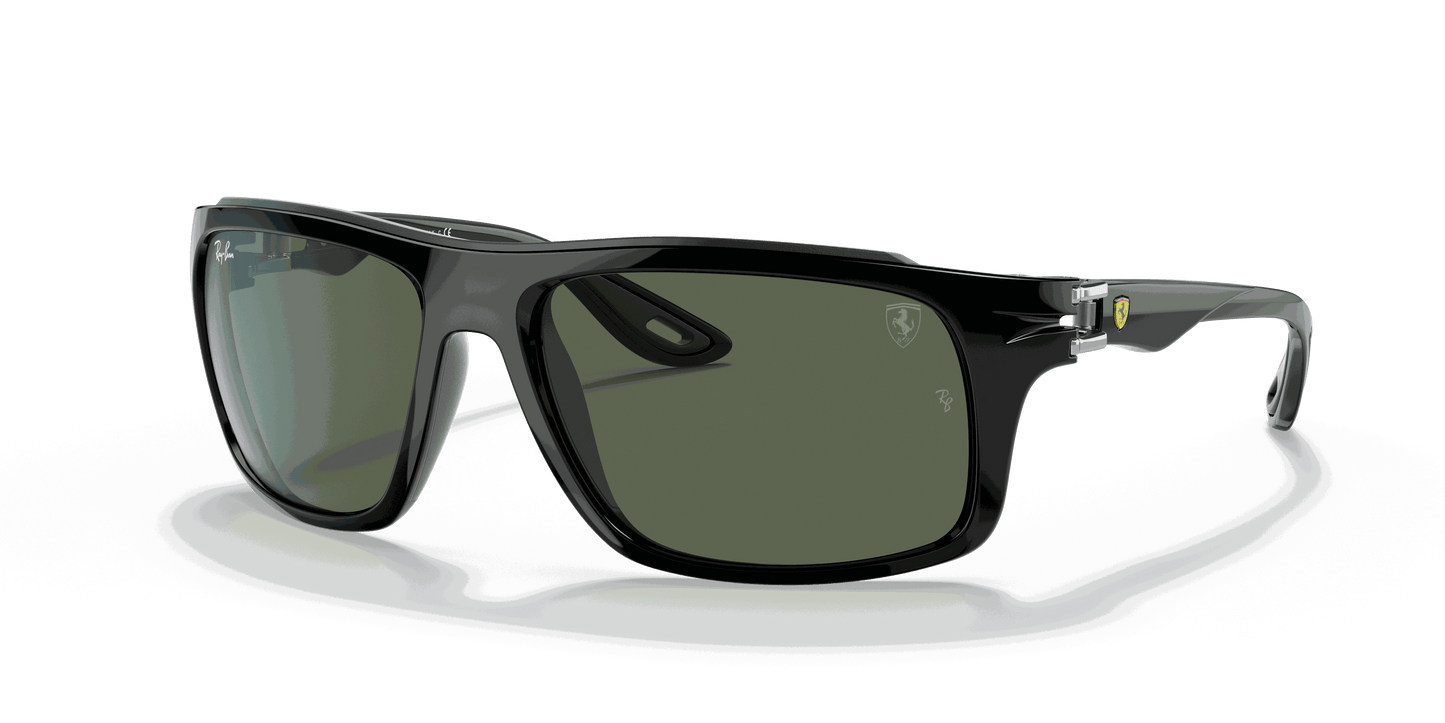 [G-15 Green Lenses, Polished Black Frame]