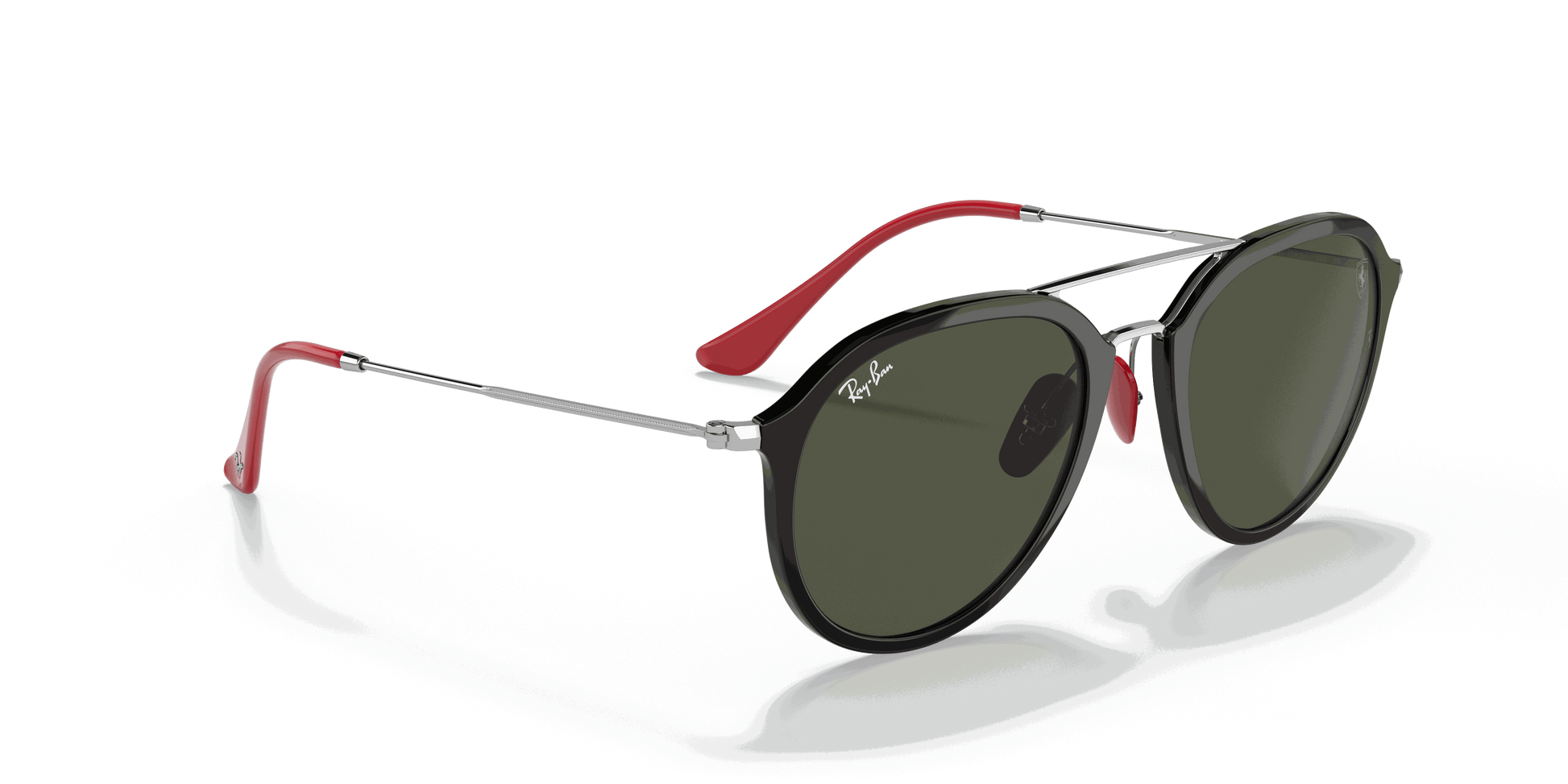[G-15 Green Lenses, Polished Black Frame]