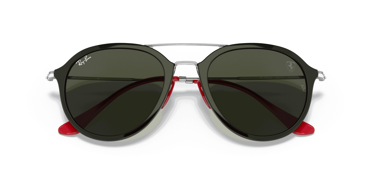 [G-15 Green Lenses, Polished Black Frame]