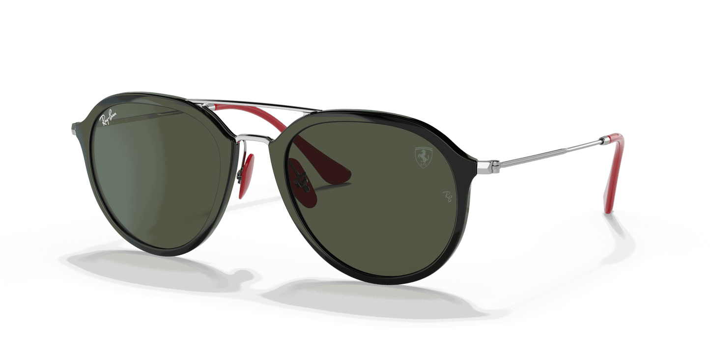 [G-15 Green Lenses, Polished Black Frame]