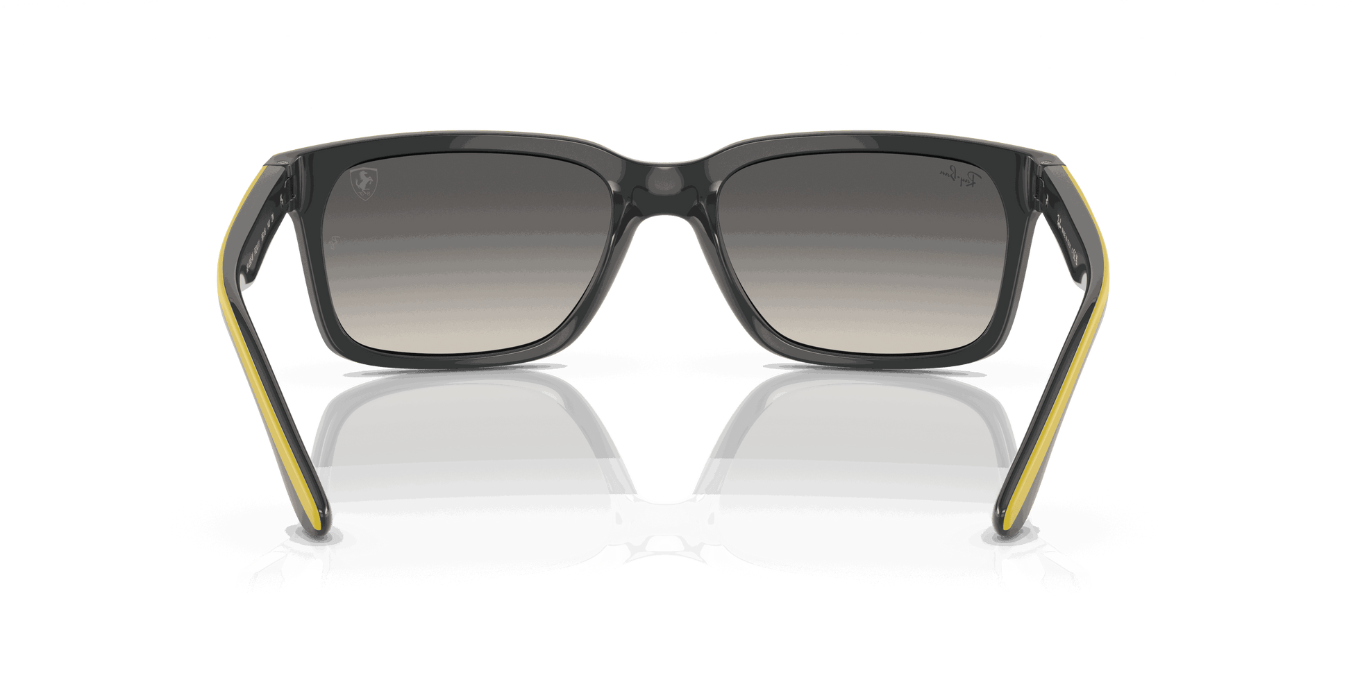 [Grey Lenses, Polished Grey On Yellow Frame]