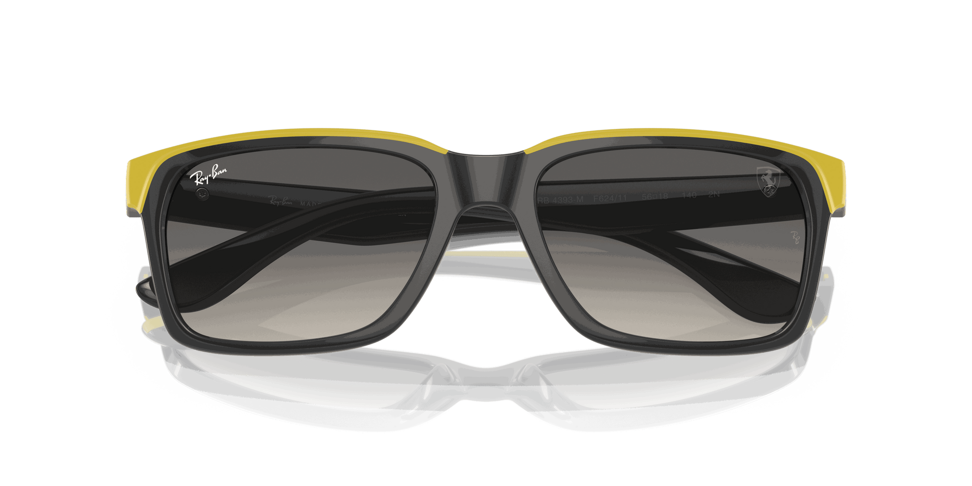 [Grey Lenses, Polished Grey On Yellow Frame]