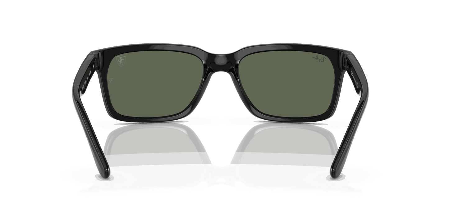 [Green Lenses, Polished Black Frame]