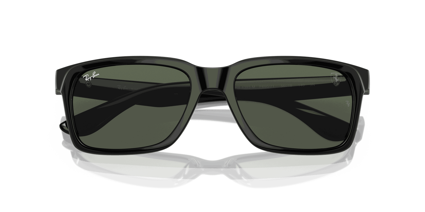 [Green Lenses, Polished Black Frame]