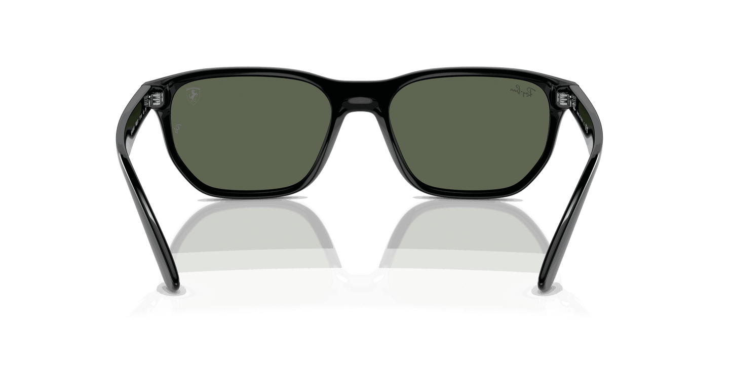 [Dark Green Lenses, Polished Black Frame]