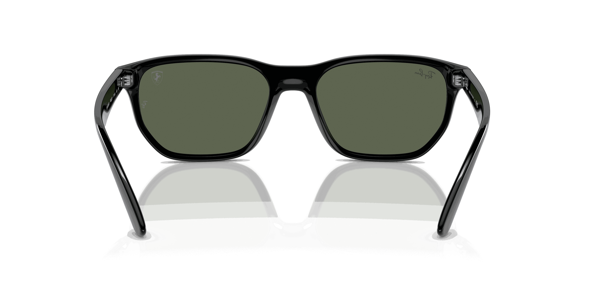 [Dark Green Lenses, Polished Black Frame]
