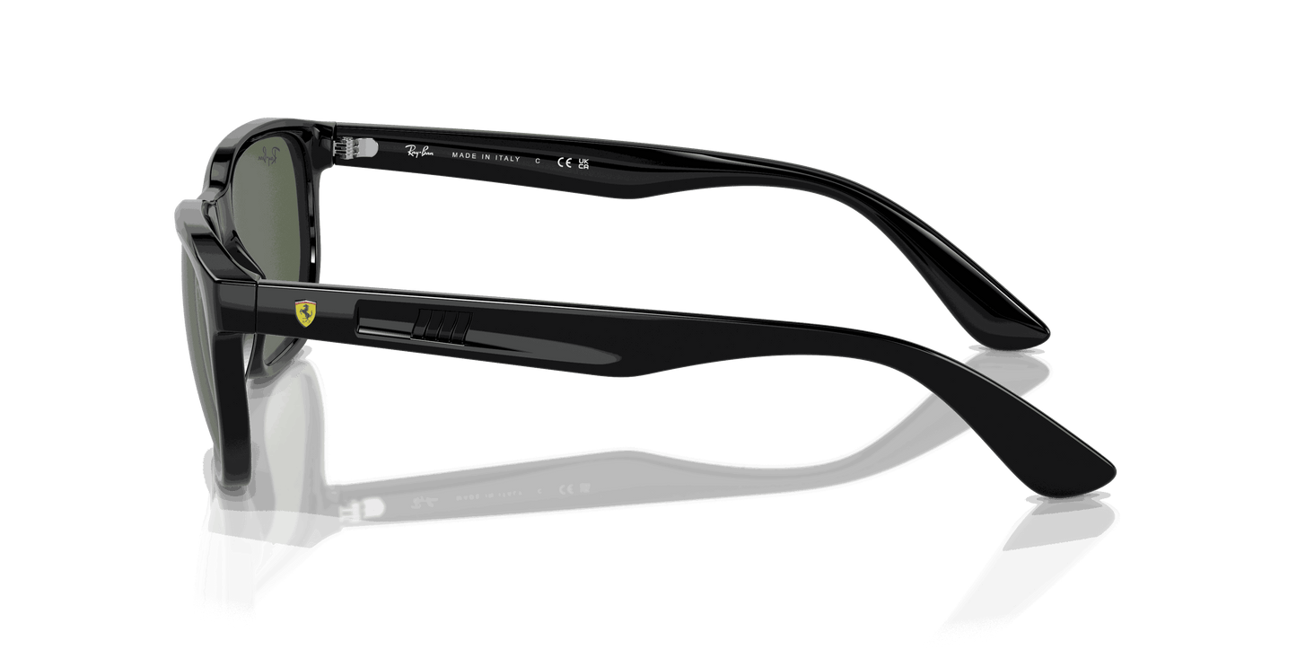 [Dark Green Lenses, Polished Black Frame]