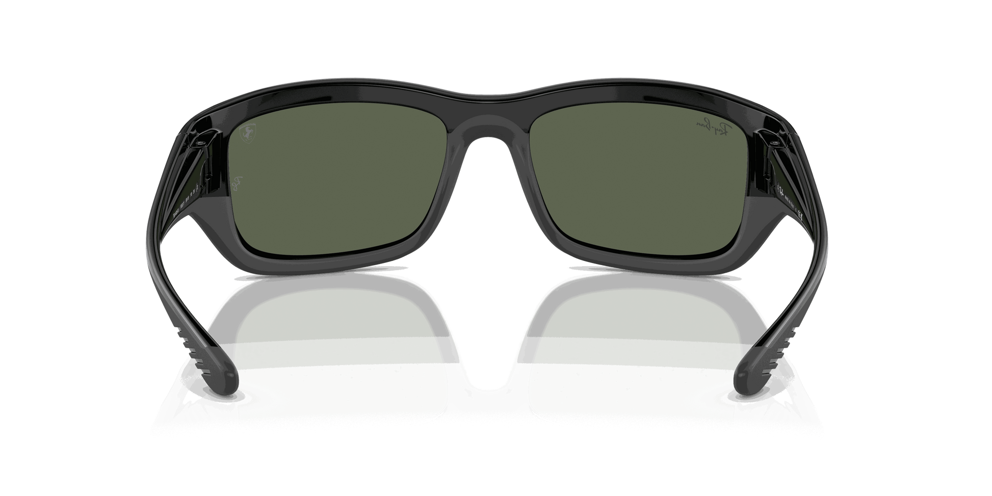 [Dark Green Lenses, Polished Black Frame]
