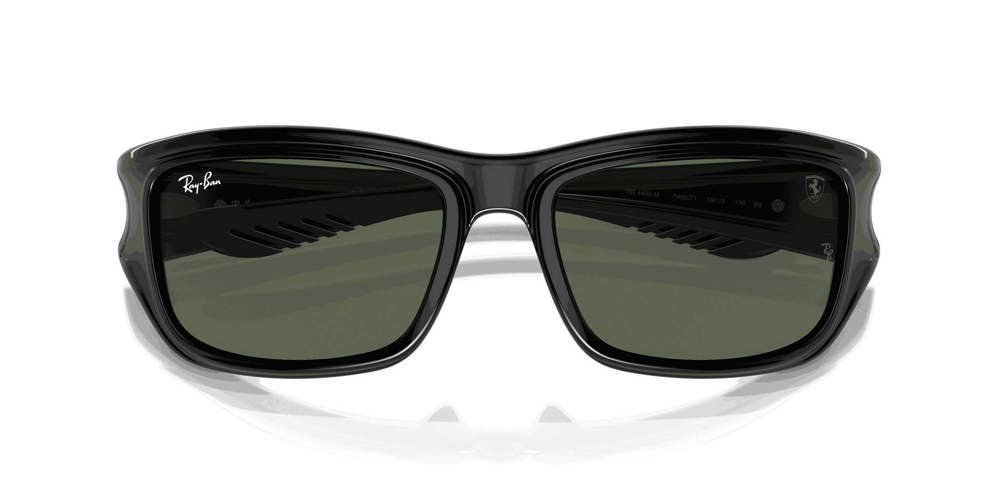 [Dark Green Lenses, Polished Black Frame]