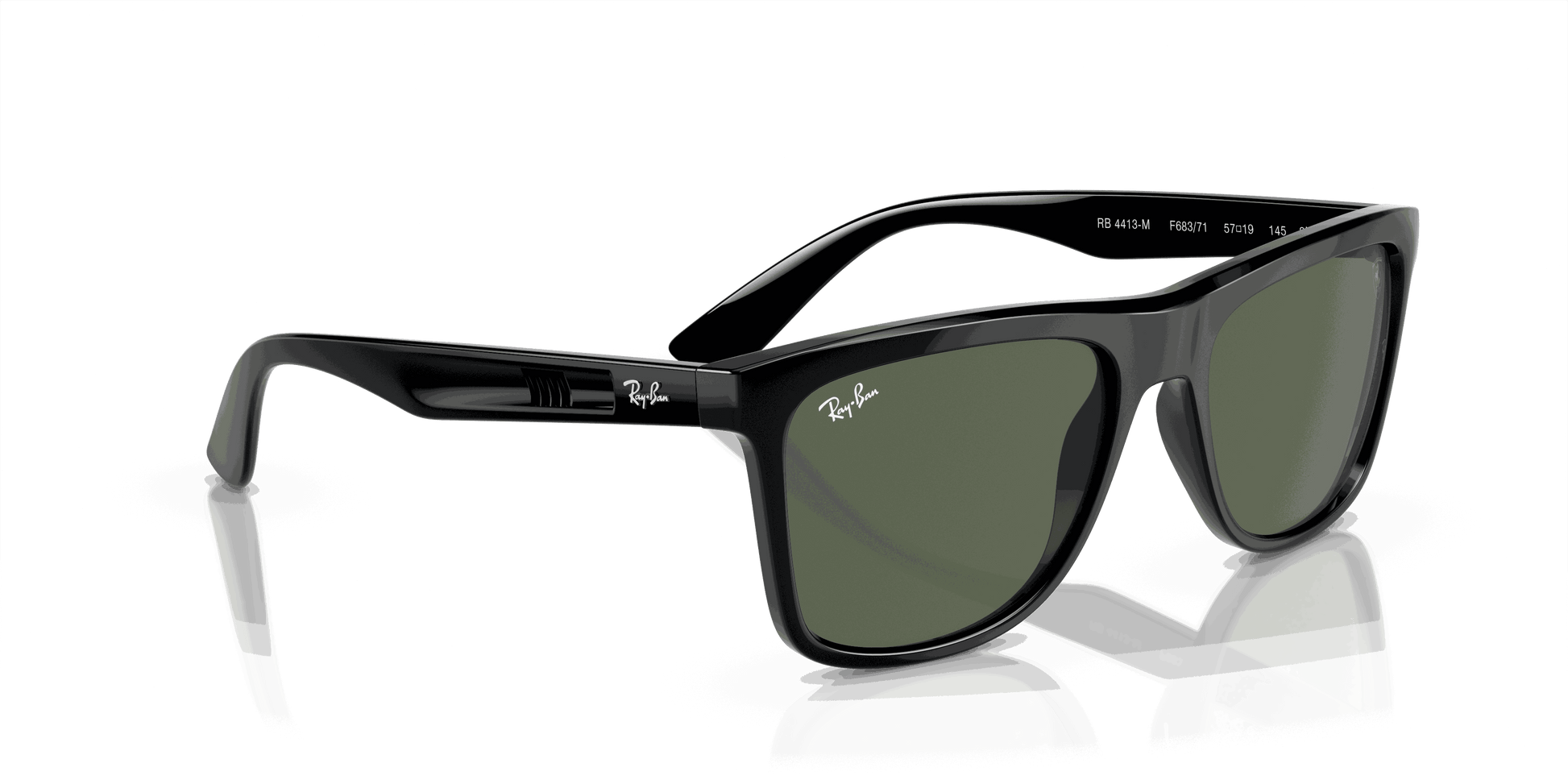 [Dark Green Lenses, Polished Black Frame]