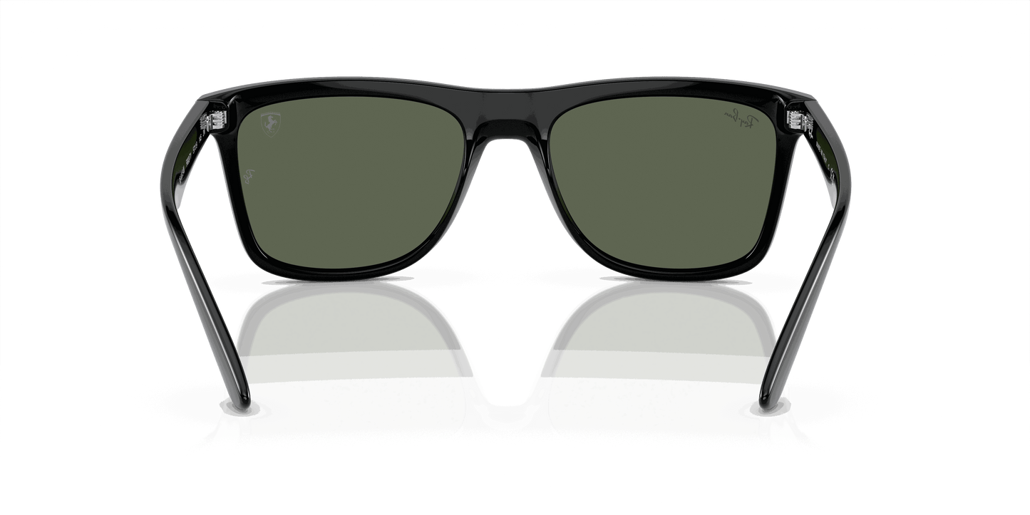 [Dark Green Lenses, Polished Black Frame]