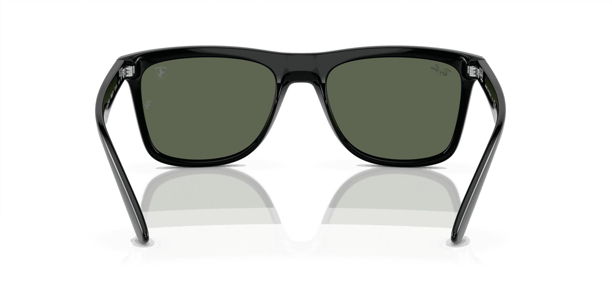[Dark Green Lenses, Polished Black Frame]