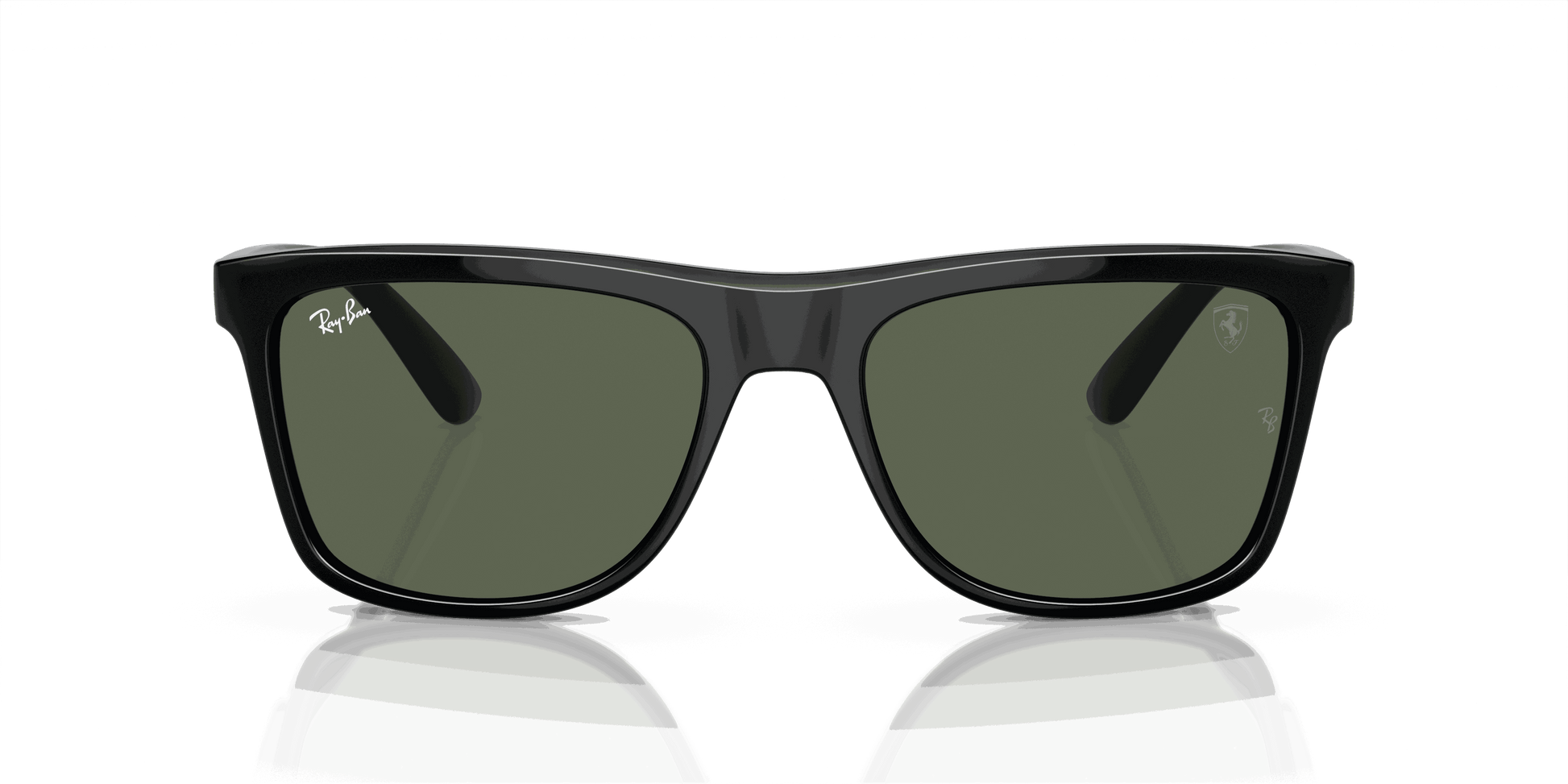 [Dark Green Lenses, Polished Black Frame]