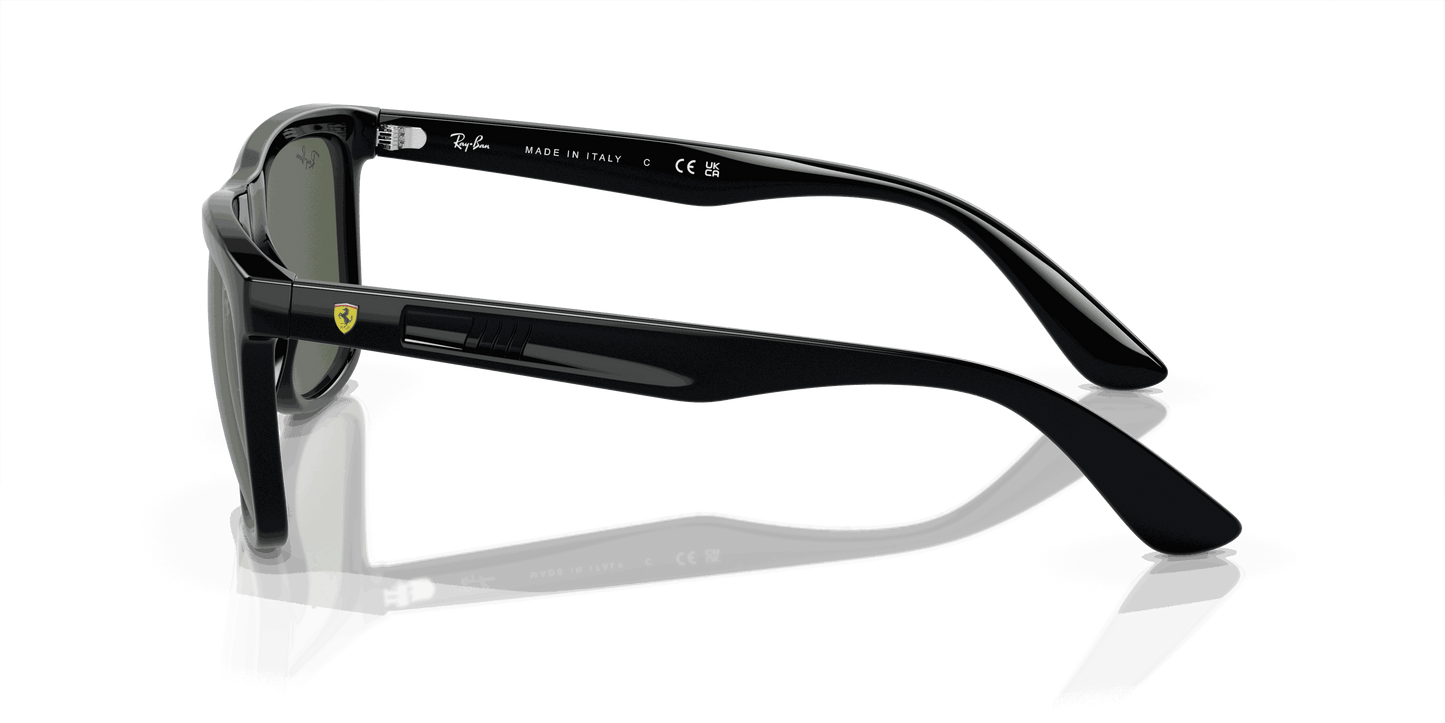 [Dark Green Lenses, Polished Black Frame]