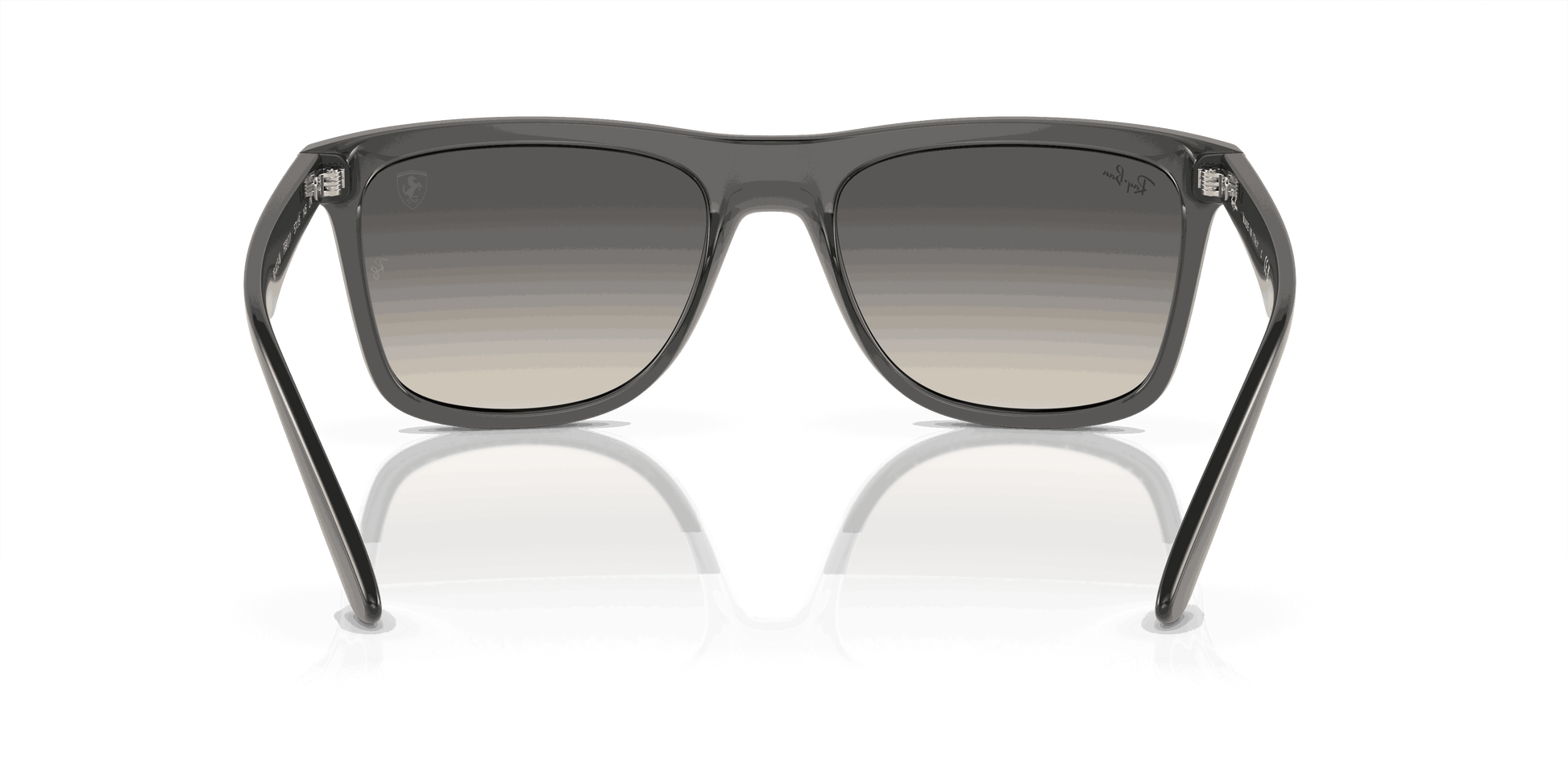 [Grey Lenses, Polished Transparent Grey Frame]
