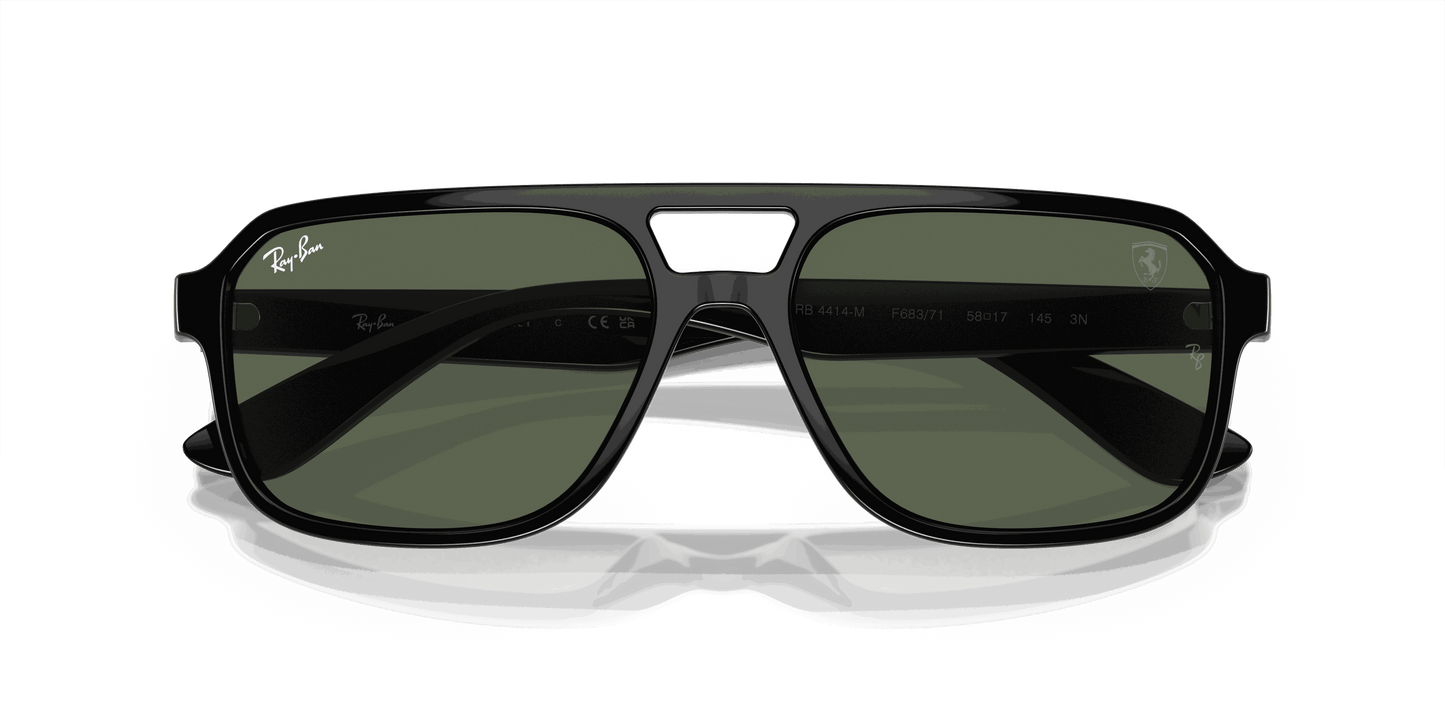 [Dark Green Lenses, Polished Black Frame]