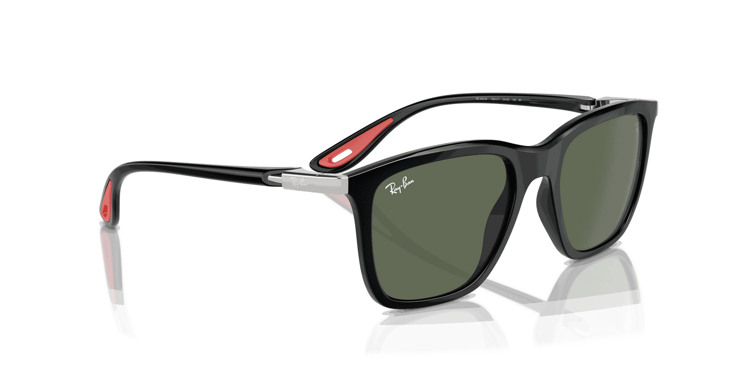 [Dark Green Lenses, Polished Black Frame]