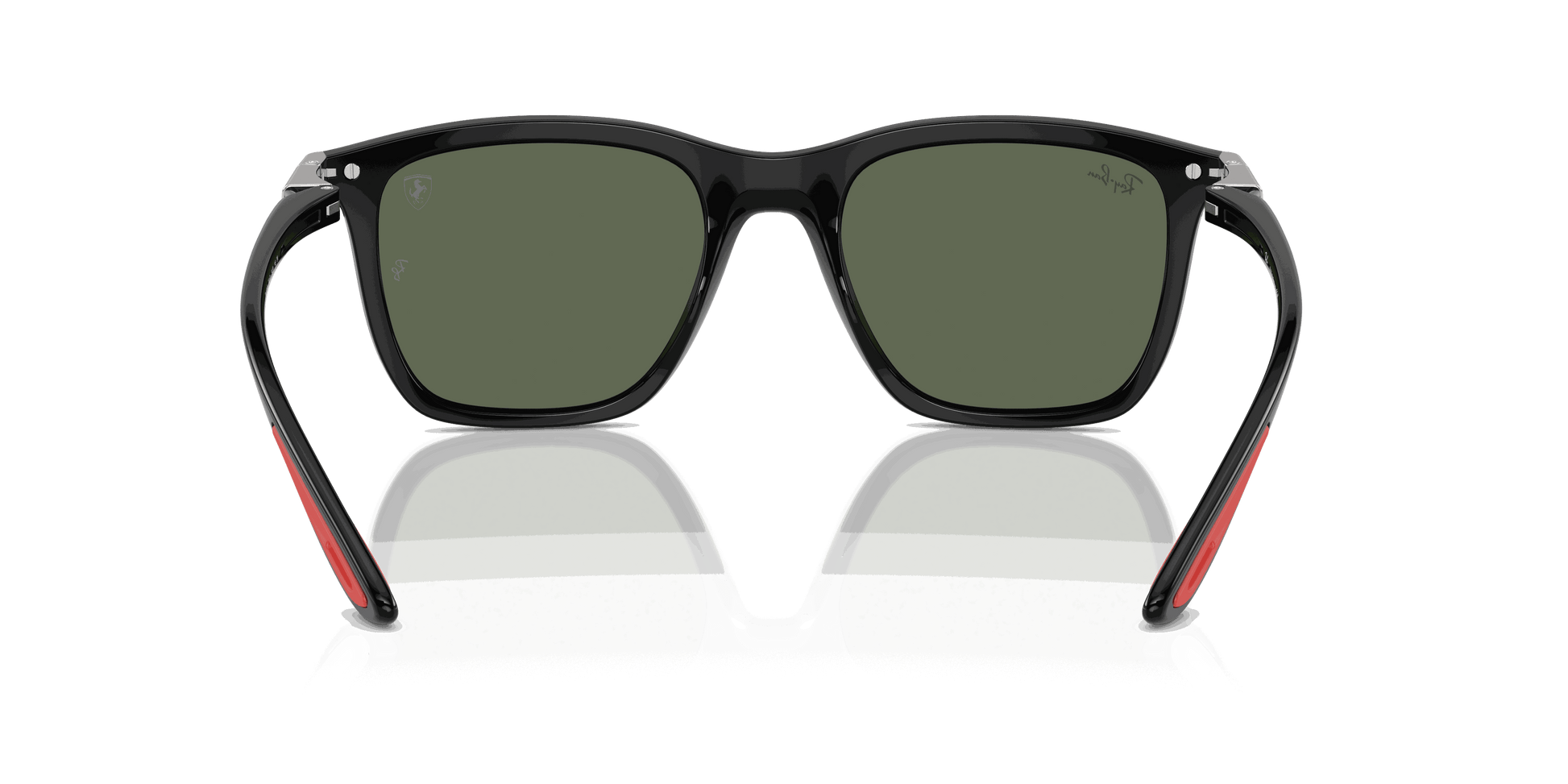 [Dark Green Lenses, Polished Black Frame]
