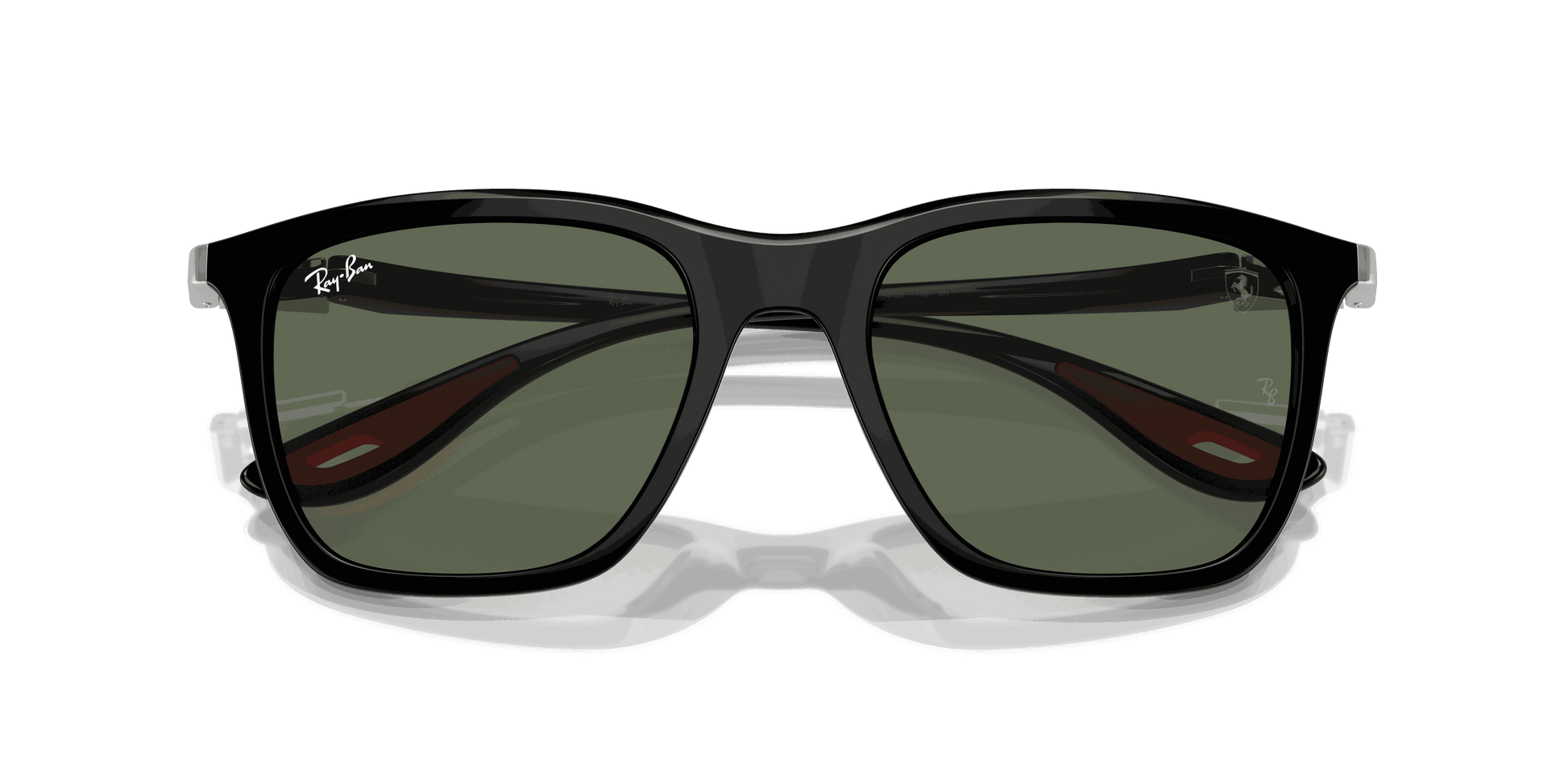 [Dark Green Lenses, Polished Black Frame]