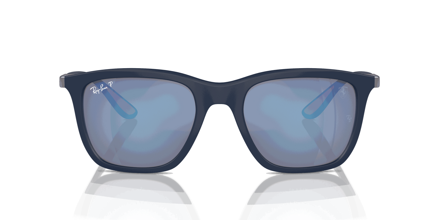 [Grey Lenses, Matte Blue Frame]