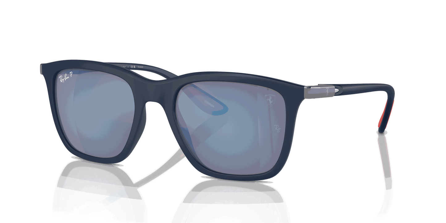 [Grey Lenses, Matte Blue Frame]