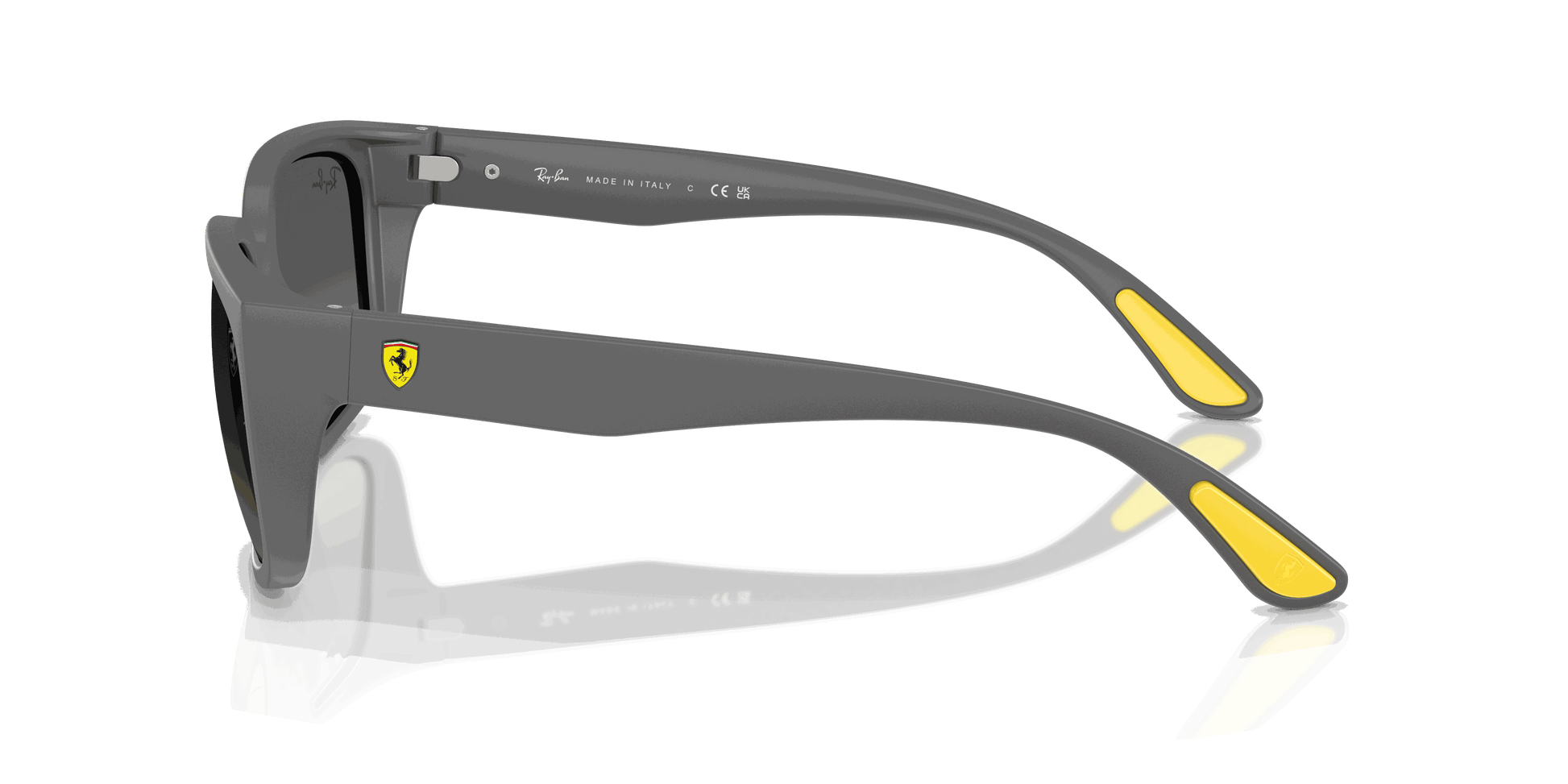 [Light Grey Gradient Lenses, Matte Grey Frame]