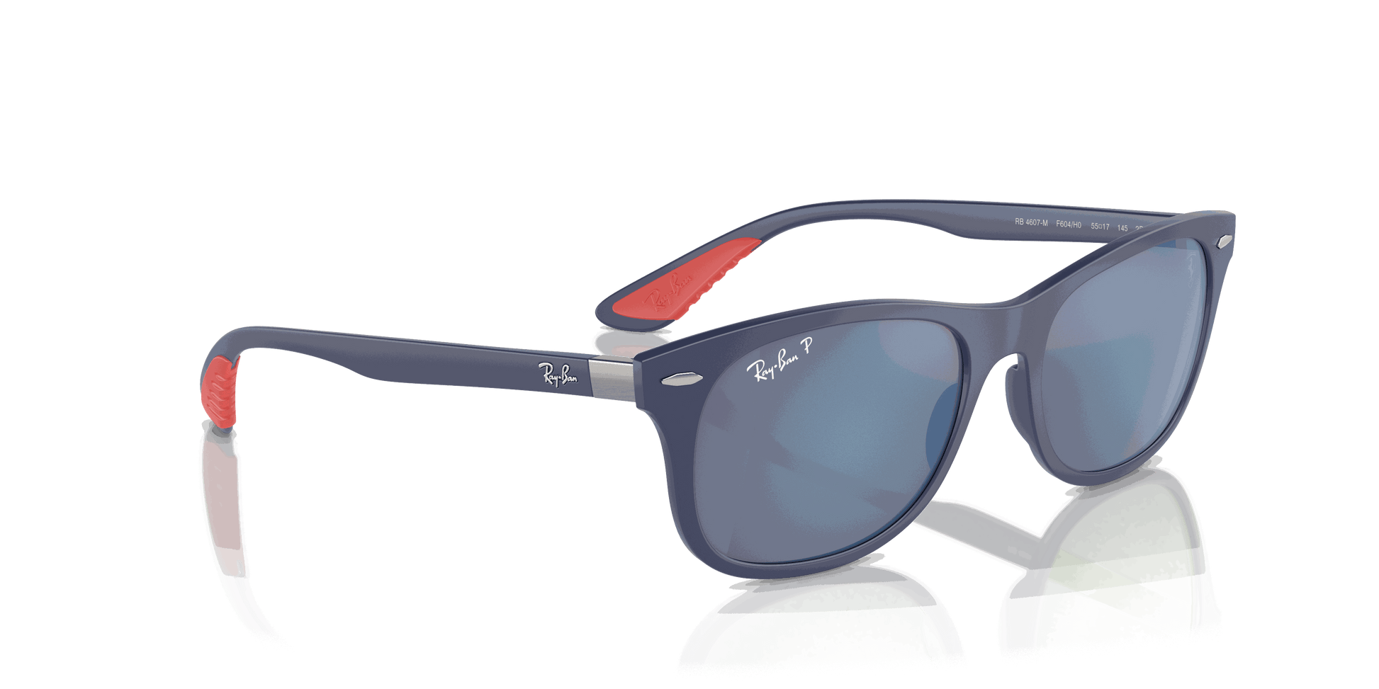 [Grey & Blue Lenses, Matte Blue Frame]