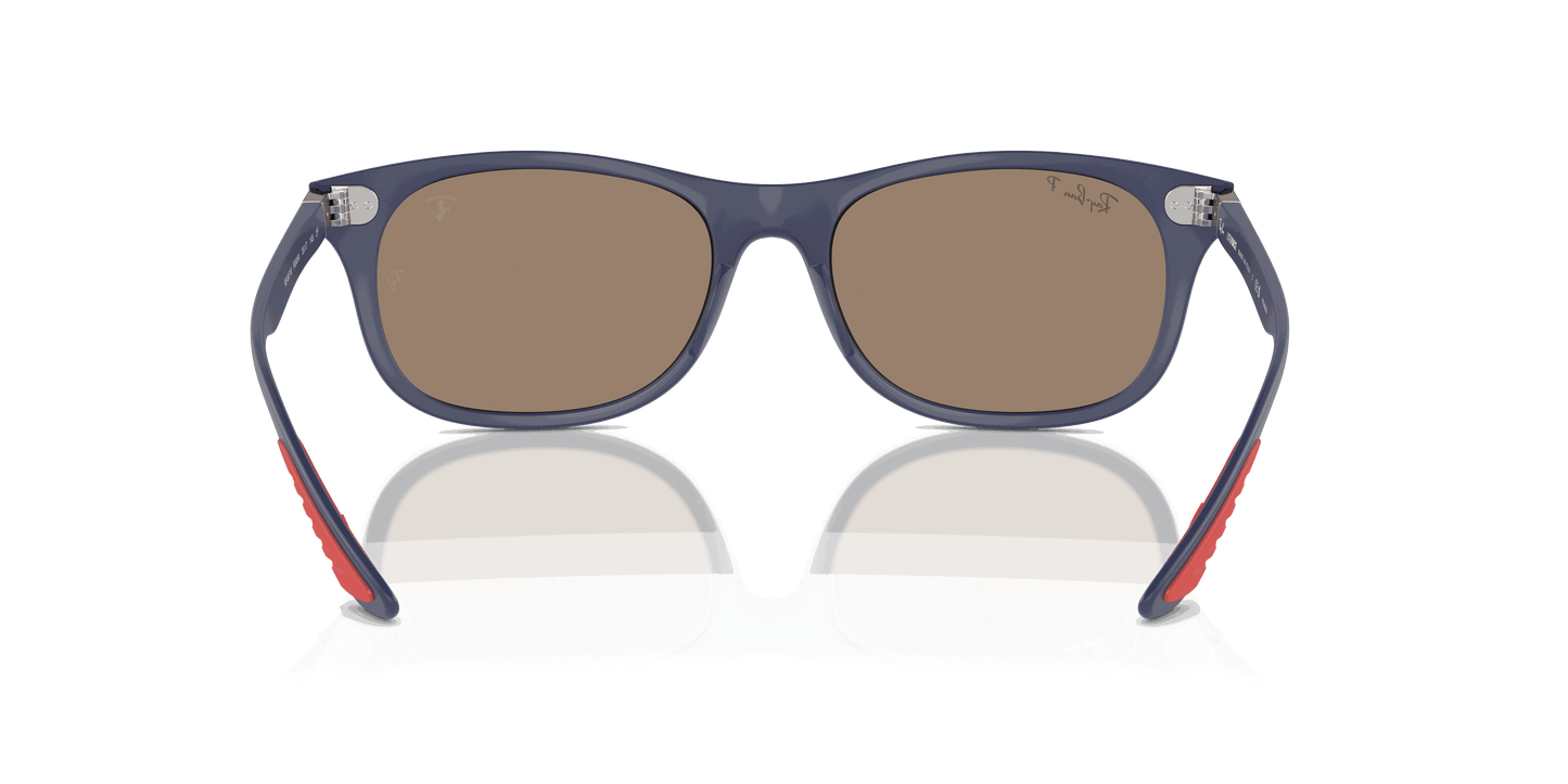 [Grey & Blue Lenses, Matte Blue Frame]