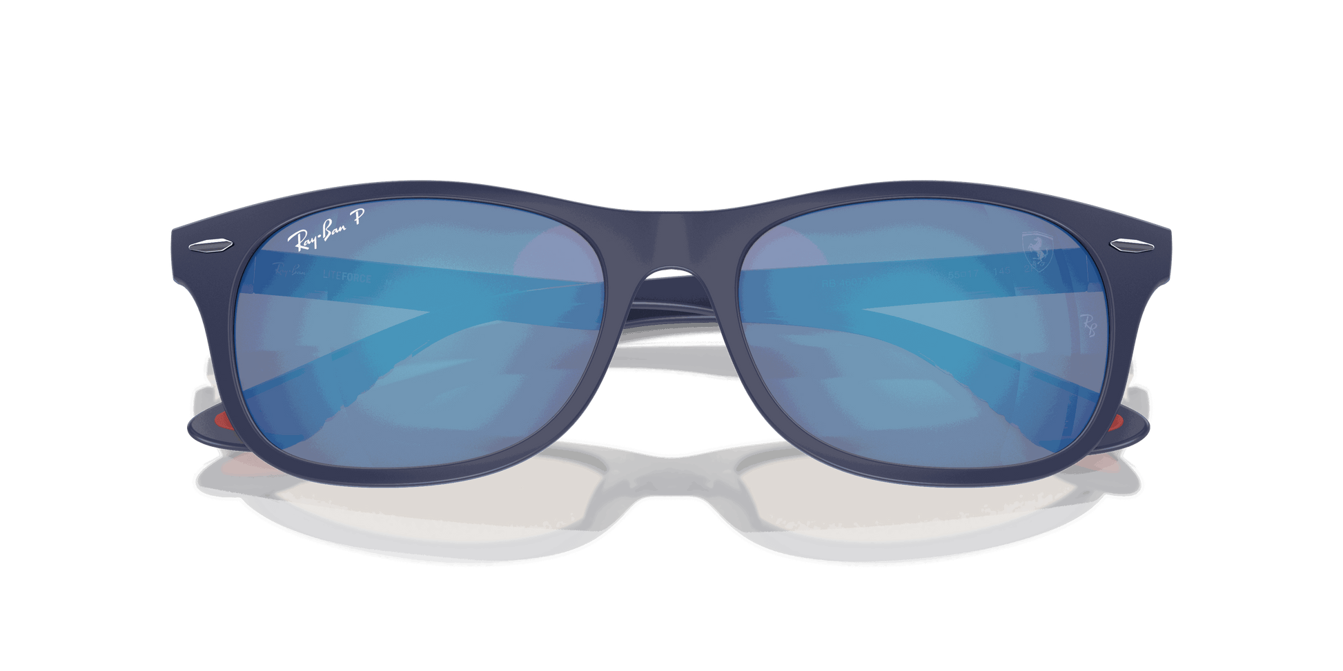 [Grey & Blue Lenses, Matte Blue Frame]