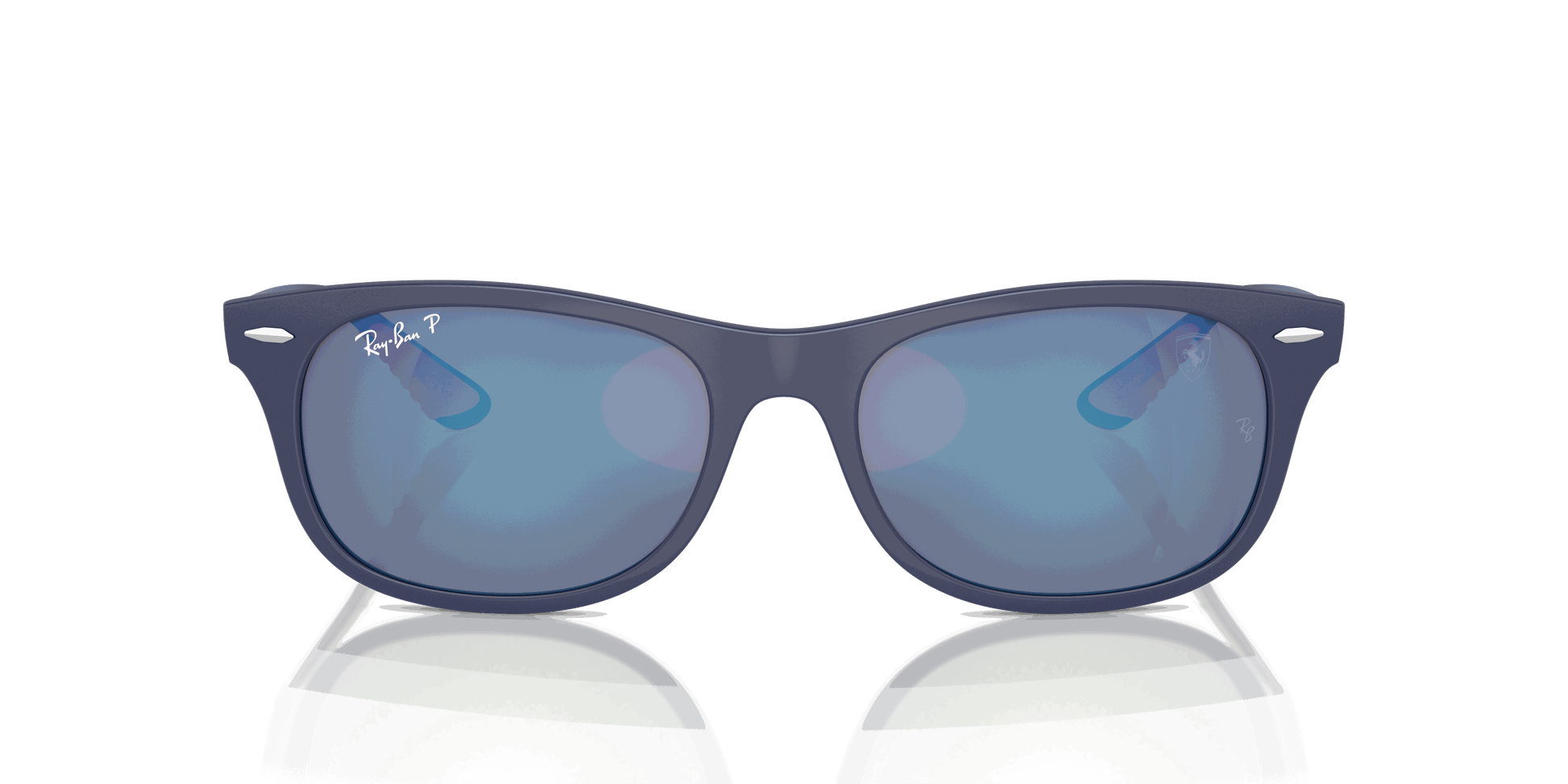 [Grey & Blue Lenses, Matte Blue Frame]