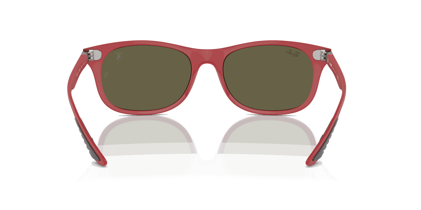 [Green Lenses, Matte Red Frame]