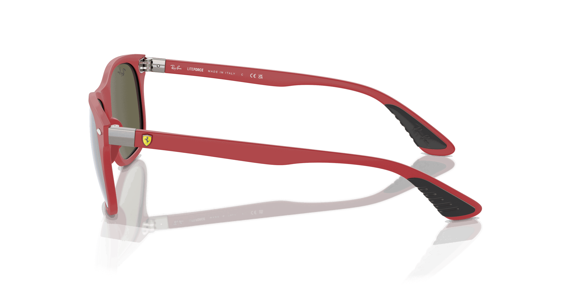 [Green Lenses, Matte Red Frame]