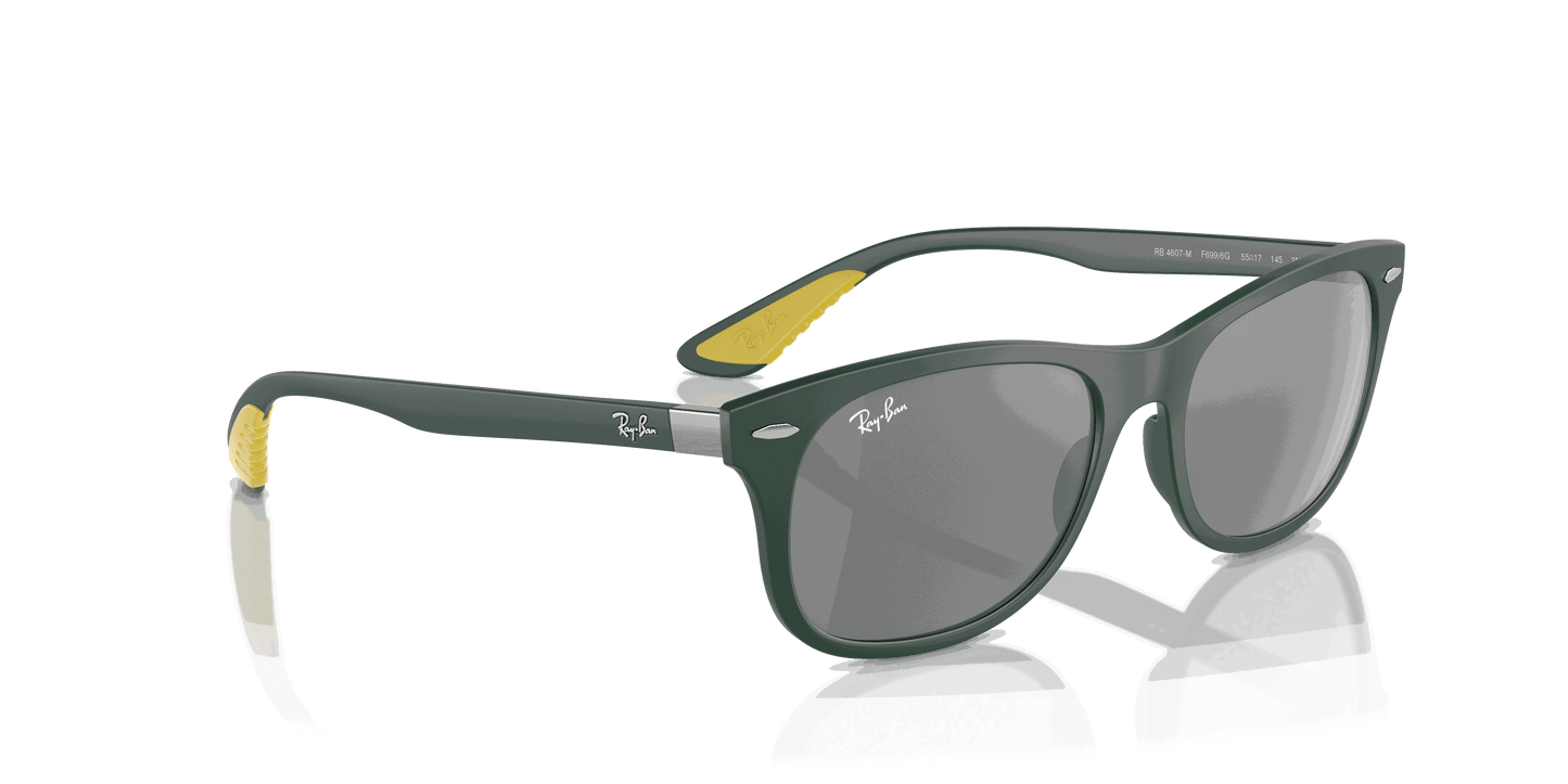 [Grey Lenses, Matte Green Frame]