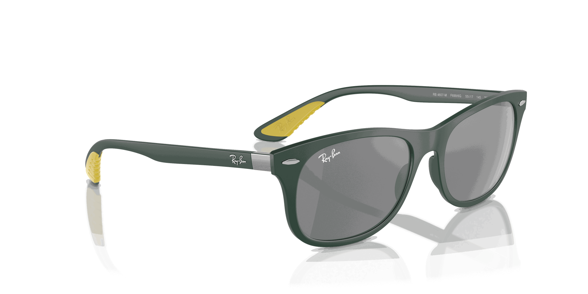 [Grey Lenses, Matte Green Frame]