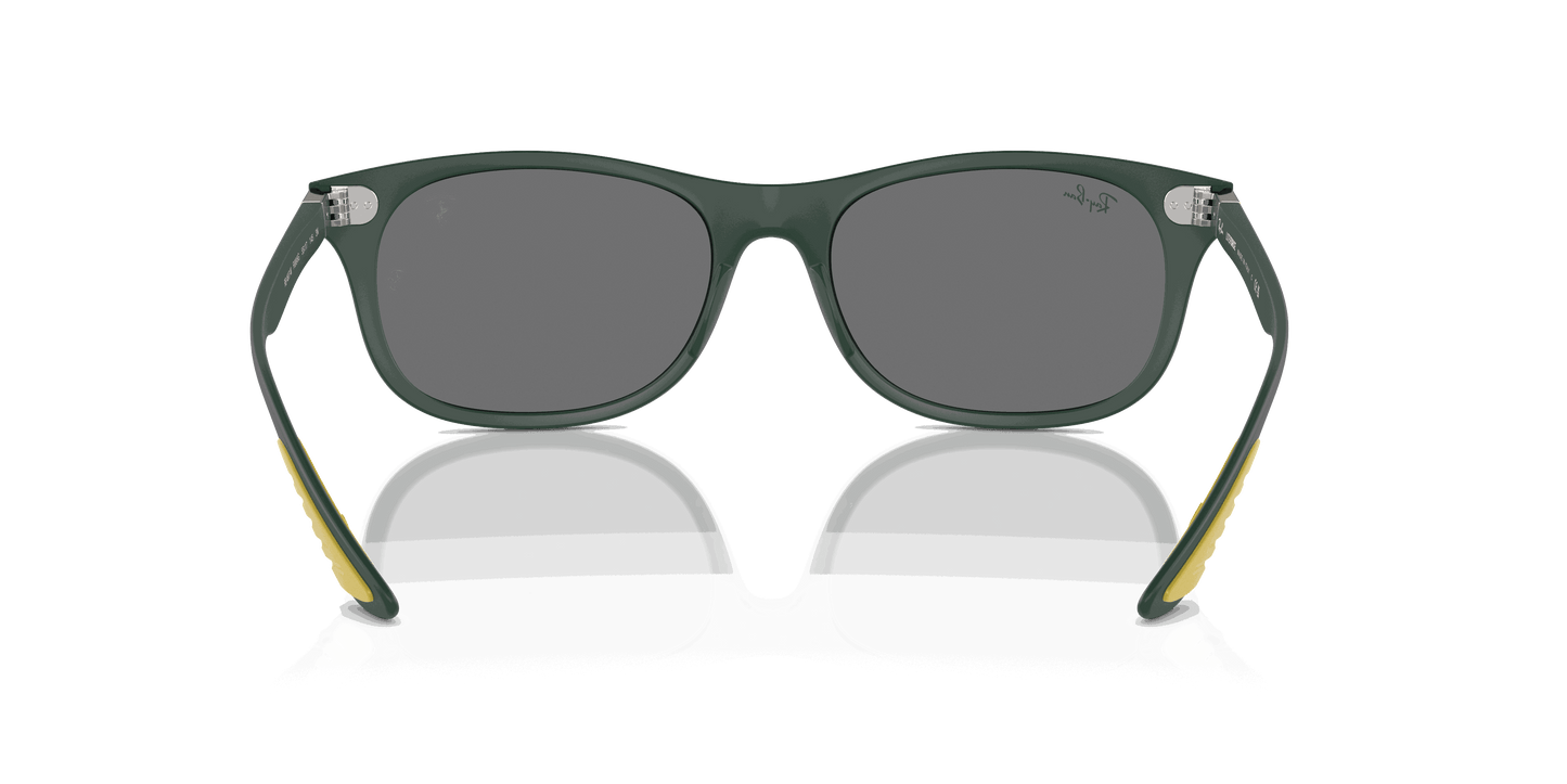 [Grey Lenses, Matte Green Frame]