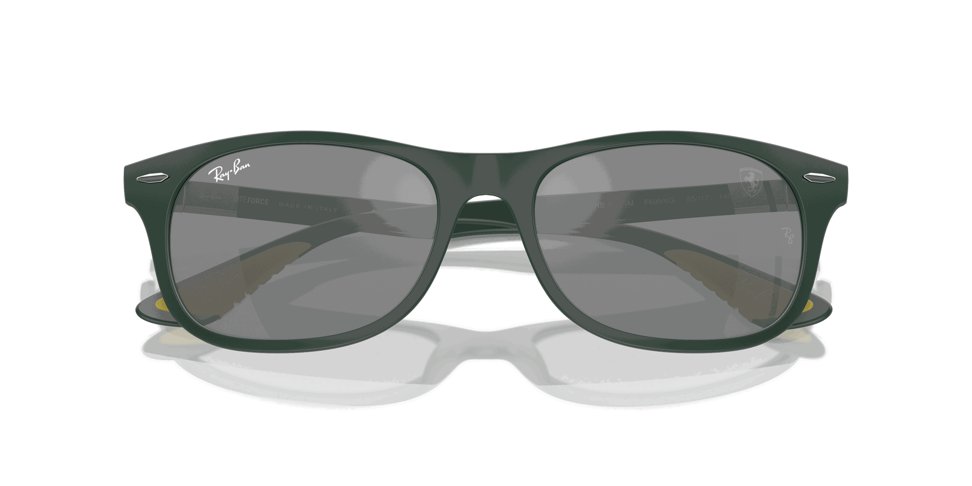 [Grey Lenses, Matte Green Frame]