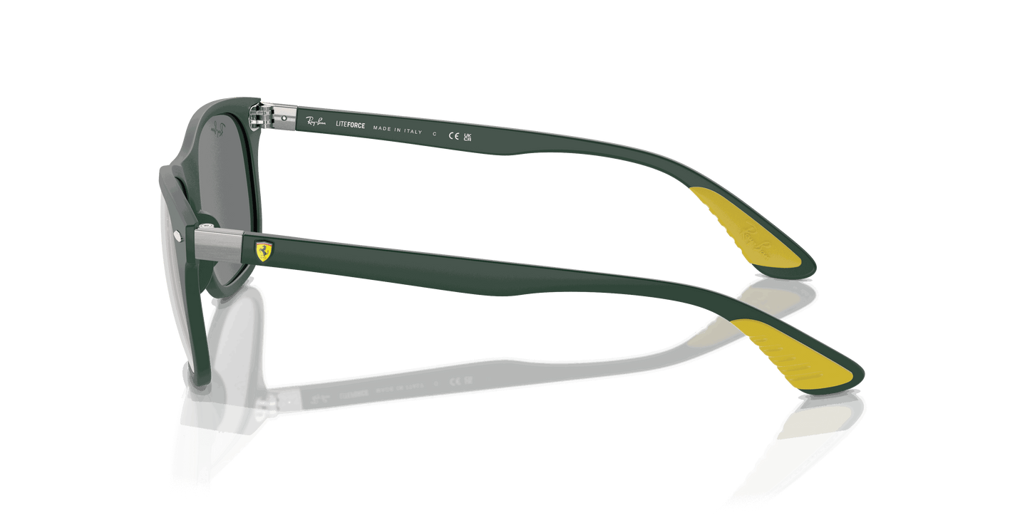 [Grey Lenses, Matte Green Frame]