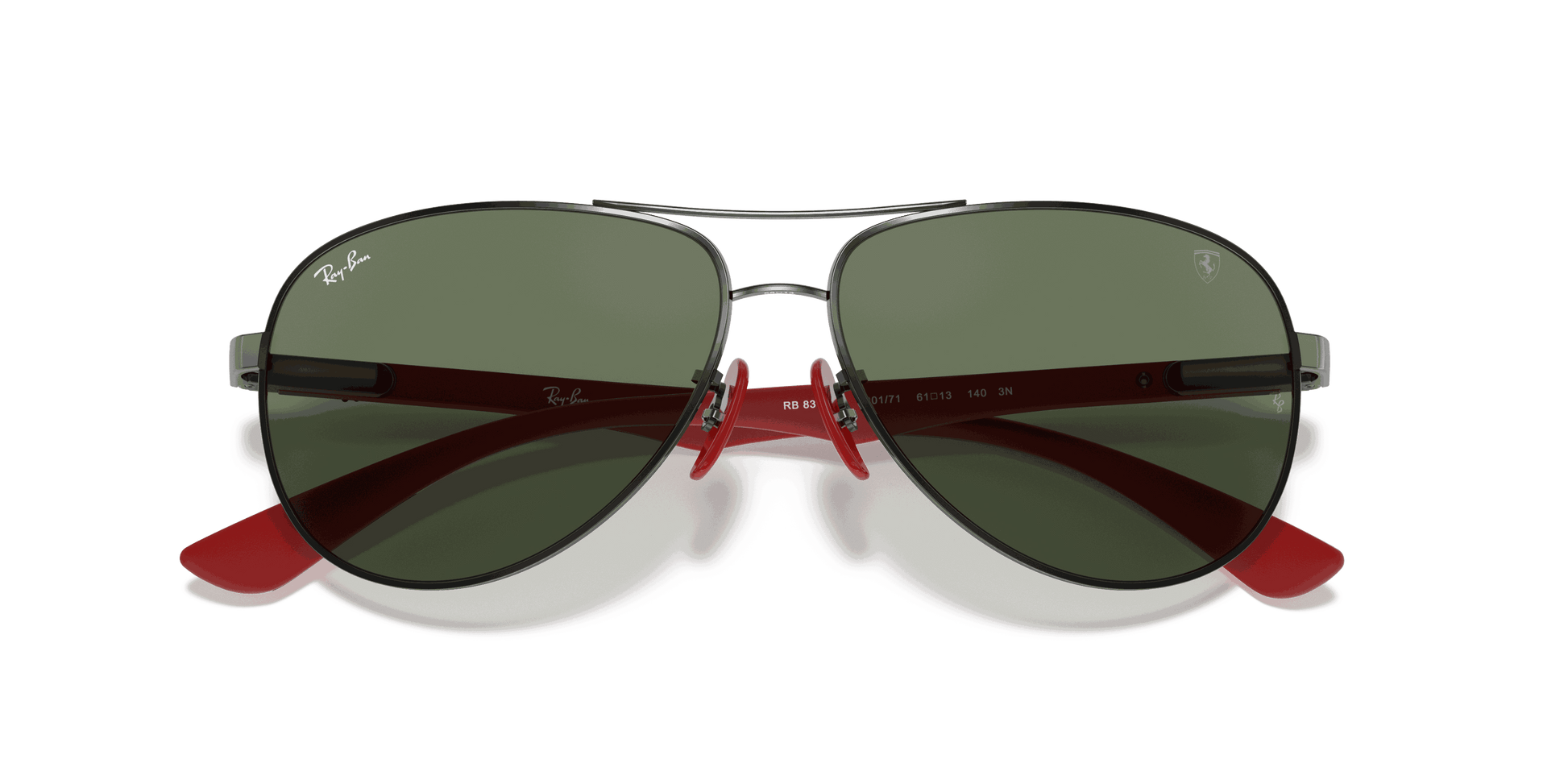 [Green Classic Lenses, Polished Gunmetal Frame]