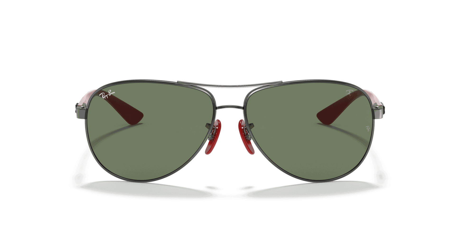 [Green Classic Lenses, Polished Gunmetal Frame]