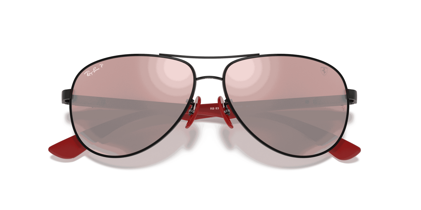 [Silver Lenses, Matte Black Frame]