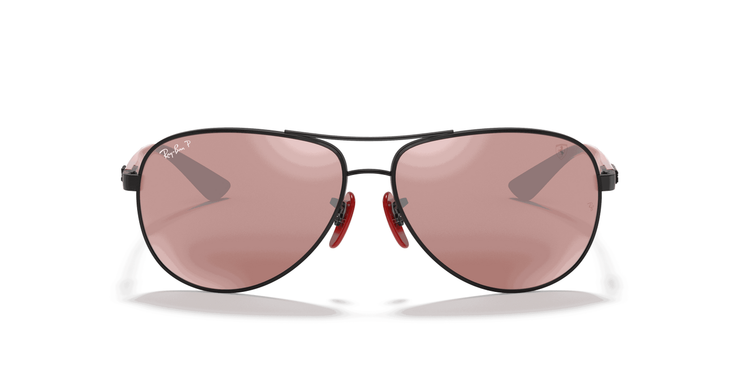 [Silver Lenses, Matte Black Frame]