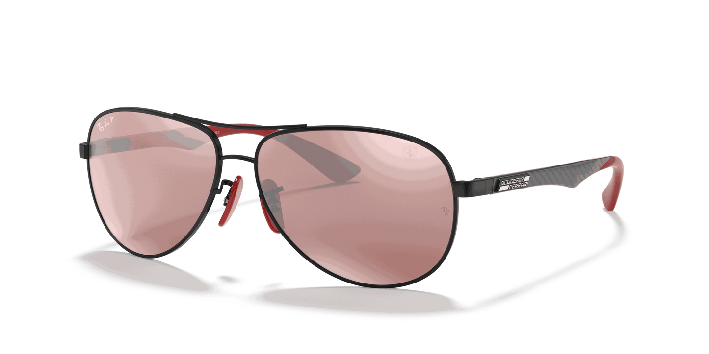 [Silver Lenses, Matte Black Frame]