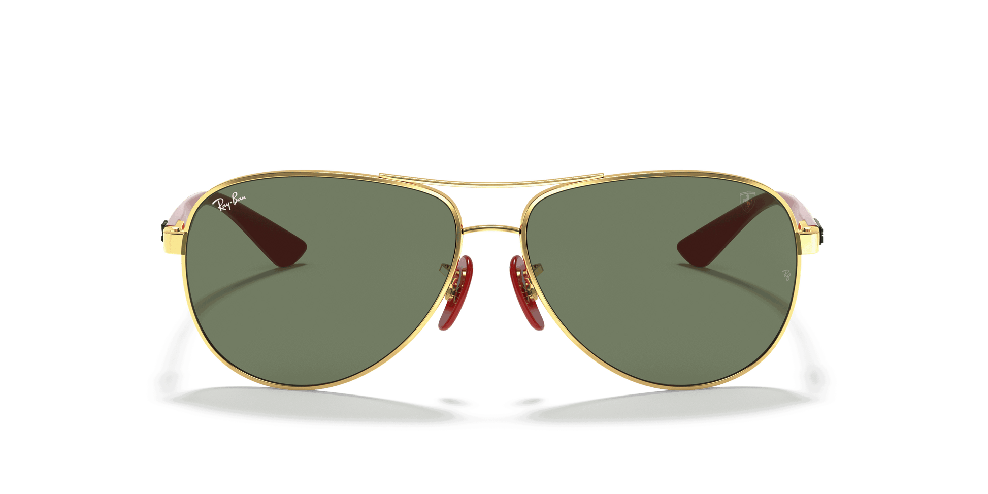 [Green Classic Lenses, Polished Arista Gold Frame]
