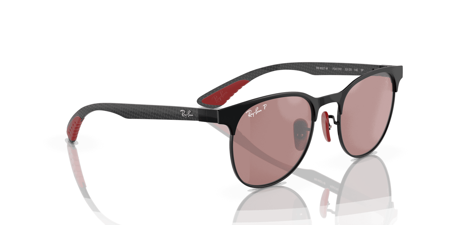 [Purple/Silver Lenses, Matte Black Frame]