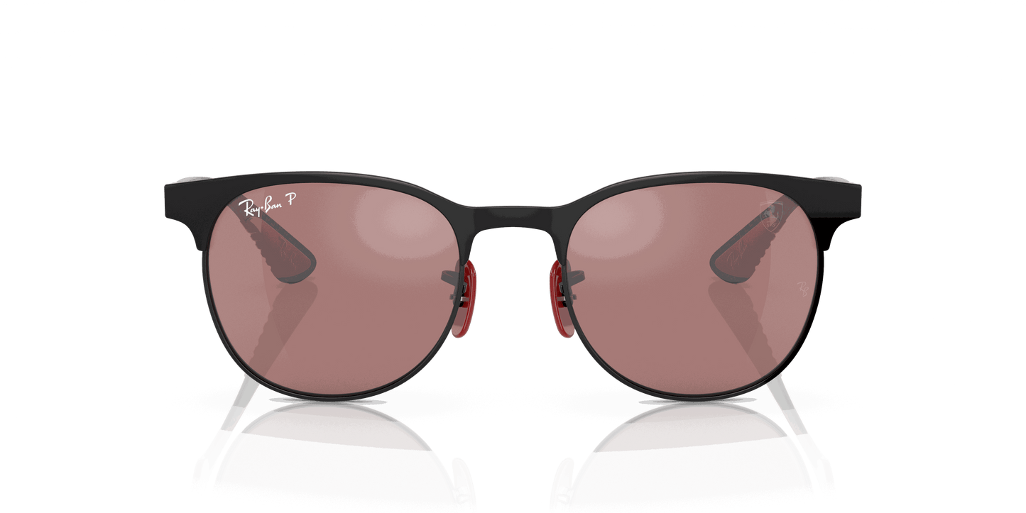 [Purple/Silver Lenses, Matte Black Frame]