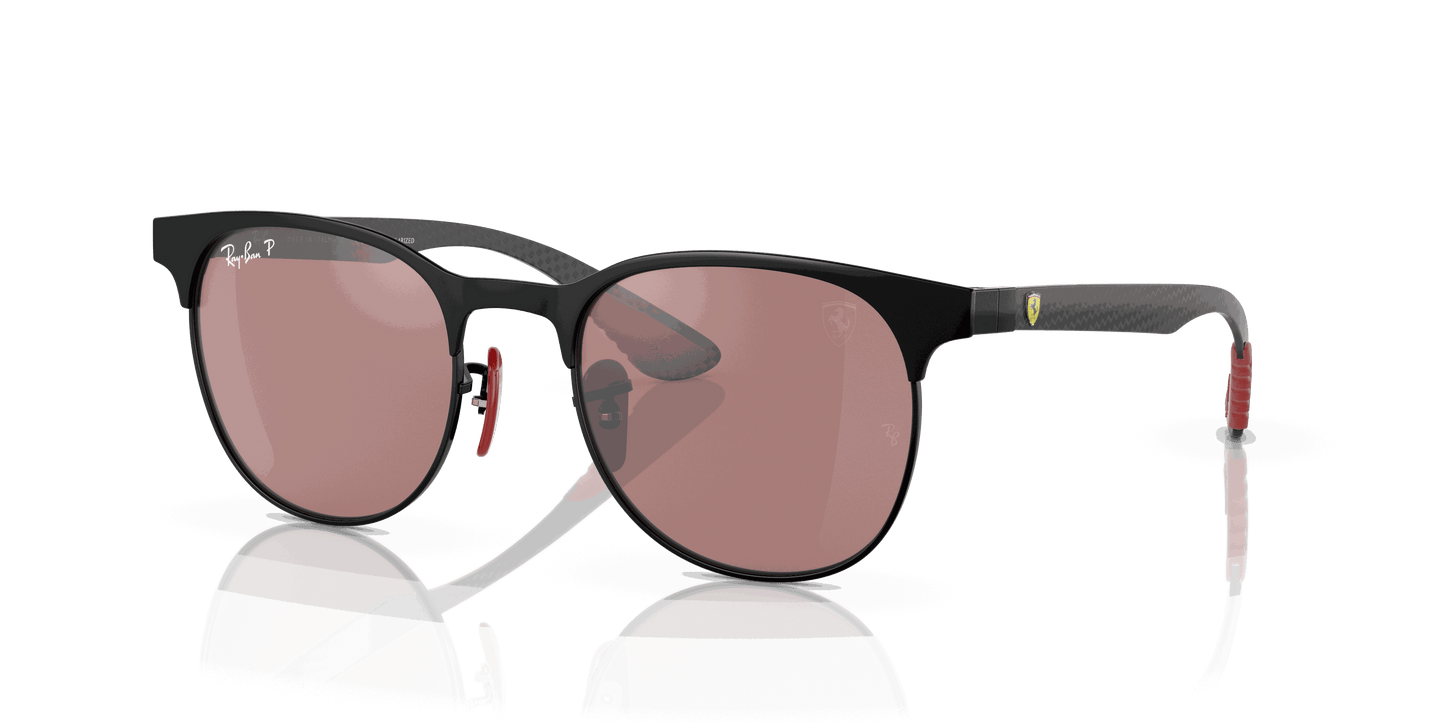 [Purple/Silver Lenses, Matte Black Frame]