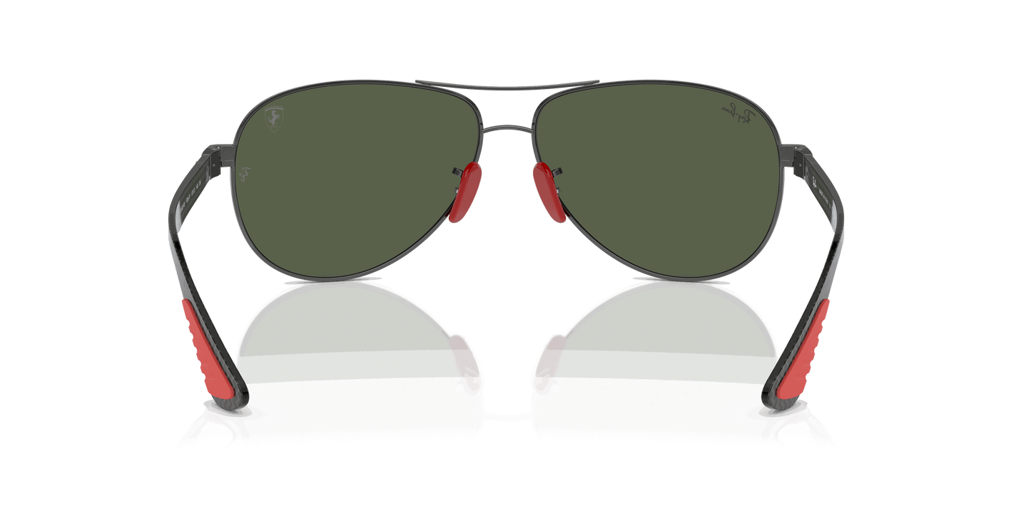 [Dark Green Lenses, Polished Gunmetal Frame]