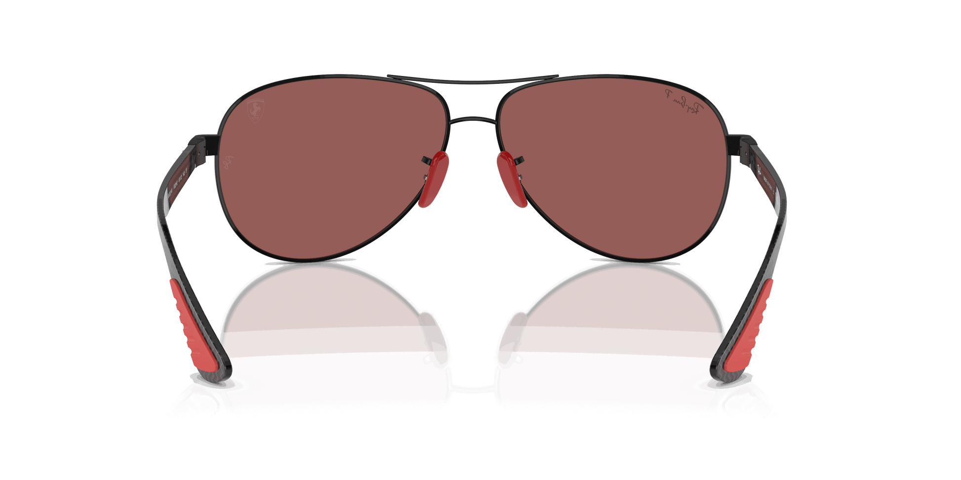 [Purple/Silver Lenses, Polished Black Frame]