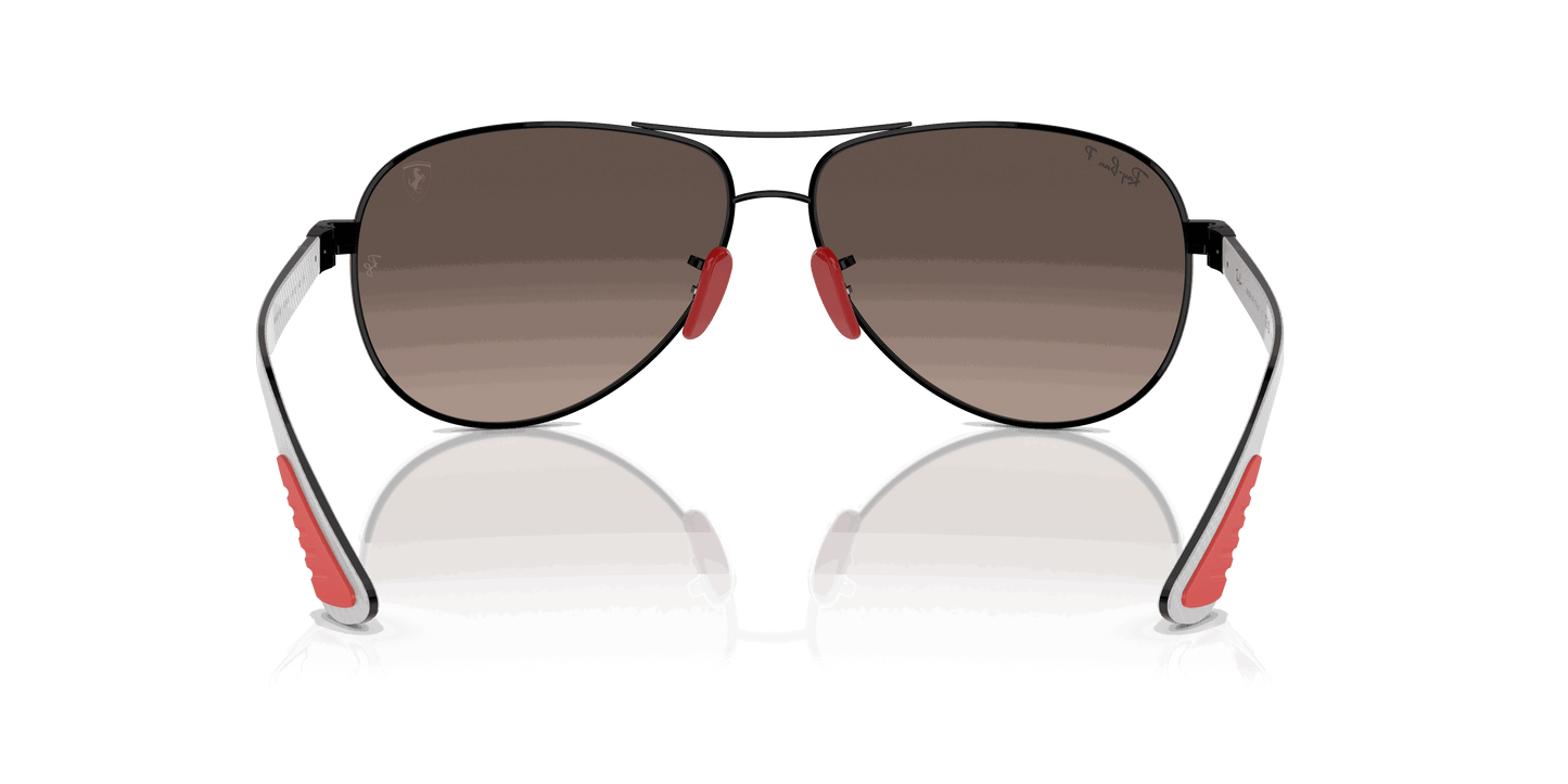[Grey Lenses, Polished Black Frame]